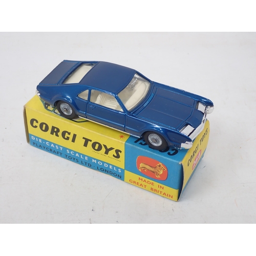 269 - Corgi Toys 264 metallic blue Oldsmobile Tornado, boxed