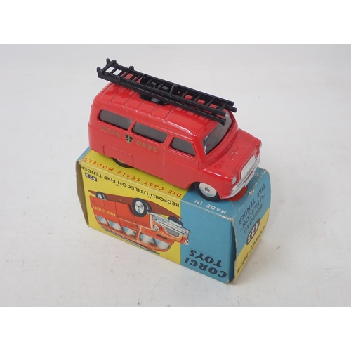 270 - Corgi Toys 423 Bedford Fire Tender, boxed