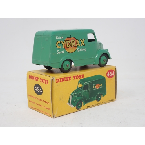 273 - Dinky Toys 454 Trojan 'Cydrax' Van, boxed