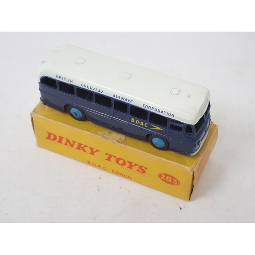 278 - Dinky Toys 283 B.O.A.C. Coach, boxed