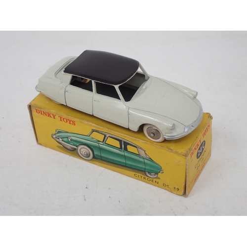 282 - French Dinky Toys 24C white Citroen DS19, boxed