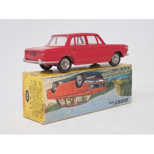 285 - French Dinky Toys 534 red BMW 1500, boxed