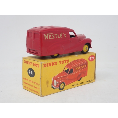 288 - Dinky Toys 471 Austin 'Nestles' Van, boxed