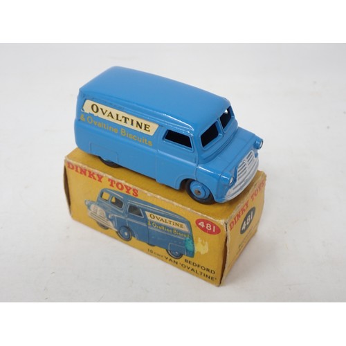 309 - Dinky Toys 481 Bedford 'Ovaltine' Van, boxed