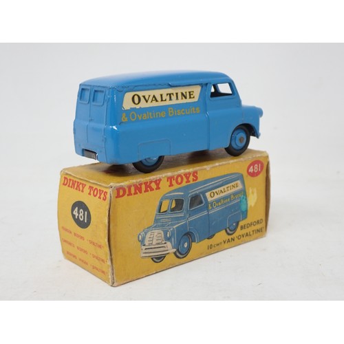 309 - Dinky Toys 481 Bedford 'Ovaltine' Van, boxed