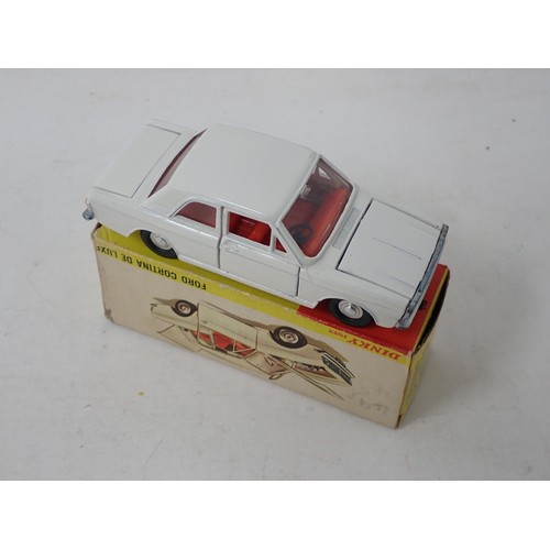 310 - Dinky Toys 159 white Ford Cortina De Luxe, boxed