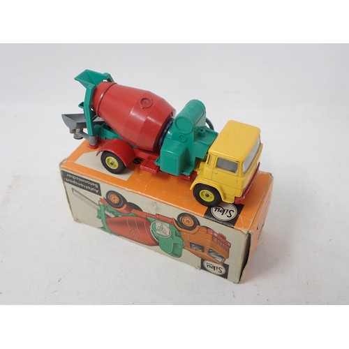 329 - Siku V291 Super-series Cement Mixer, boxed, and a Magirus-Deutz D22 Tipper Lorry, boxed (one flap mi... 