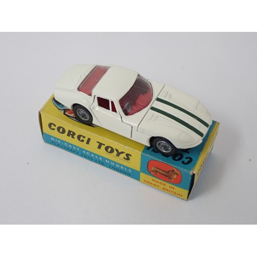 345 - Corgi Toys 325 white Marcos 1800 GT, boxed