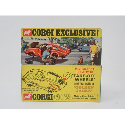 348 - Corgi Toys 341 Mini Marcos GT 850, boxed