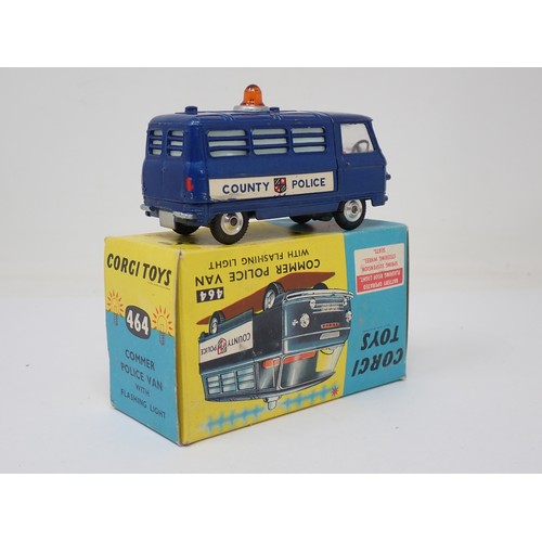 361 - Corgi Toys 464 Commer Police Van, boxed