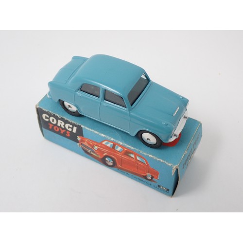 362 - Corgi Toys 201 blue Austin Cambridge Saloon, boxed