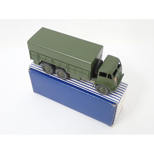 375 - Dinky Toys 622 10-ton Army Truck, boxed with packing