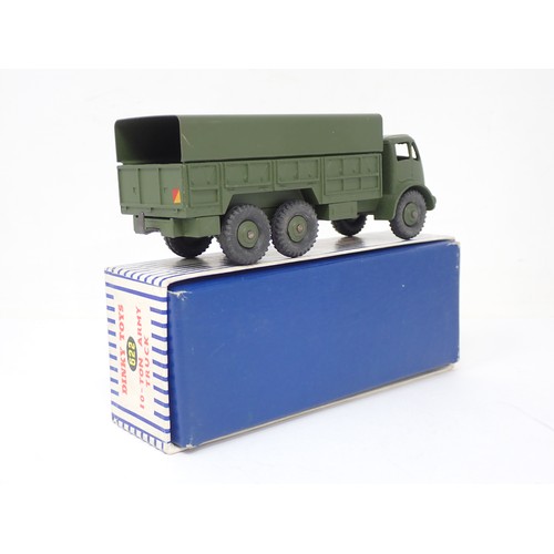 375 - Dinky Toys 622 10-ton Army Truck, boxed with packing