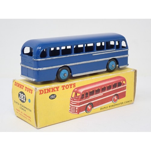 378 - Dinky Toys 282 blue Duple Roadmaster Coach, boxed