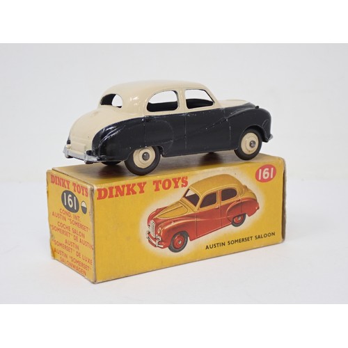 382 - Dinky Toys 161 black and cream Austin Somerset Saloon, boxed