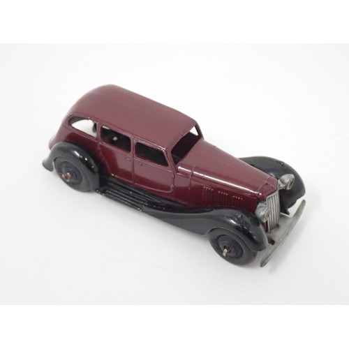 383 - Dinky Toys 36a maroon Armstrong Siddeley