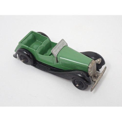 385 - Dinky Toys 36f green Salmson four seater