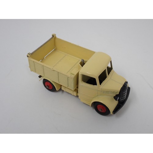 389 - Dinky Toys 25M very rare Bedford Tipper Lorry in cream with red hubs