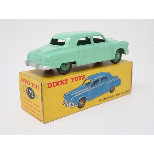 391 - Dinky Toys 172 green Studebaker Land Cruiser, boxed