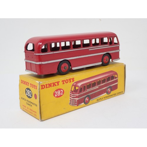 394 - Dinky Toys 282 red Duple Roadmaster Coach, boxed