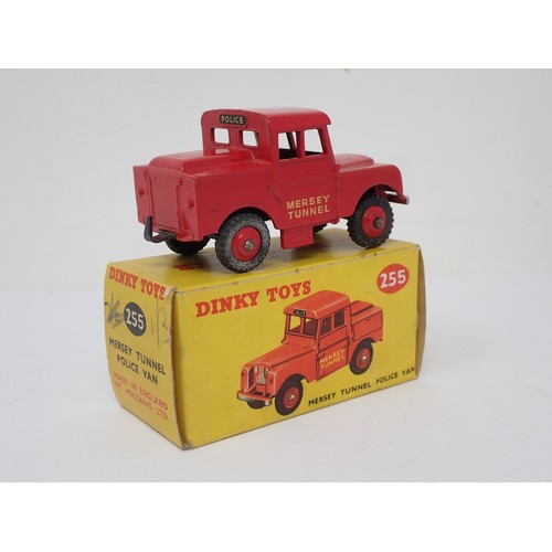 396 - Dinky Toys 255 Mersey Tunnel Police Van, boxed