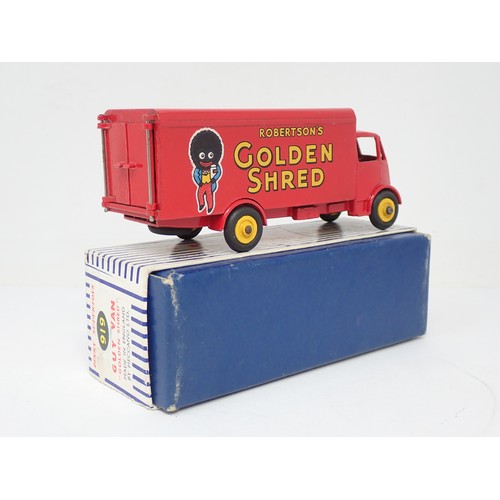 403 - Dinky Toys 919 Guy 'Golden Shred' Van, boxed