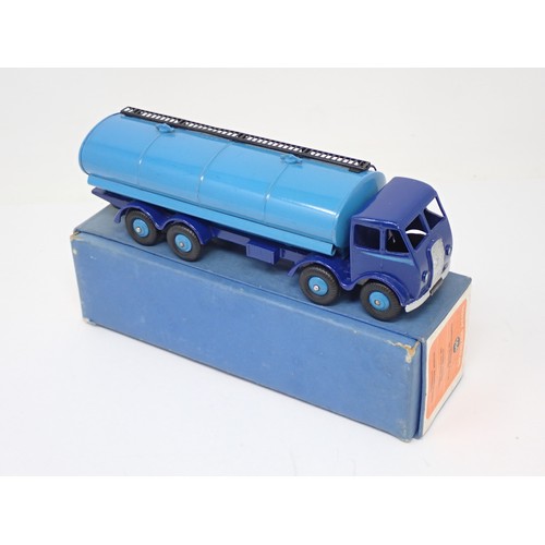 405 - Dinky Supertoys 504 two tone blue Foden 14-ton Tanker, boxed