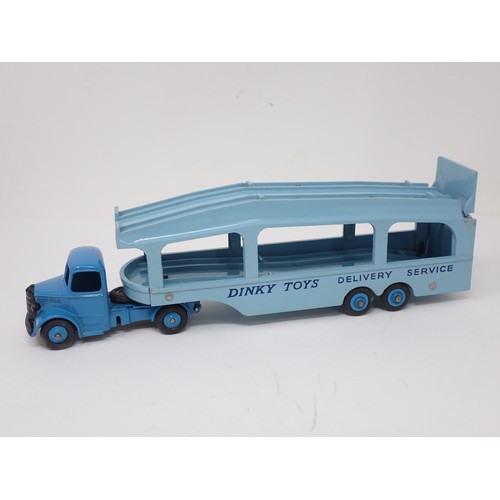 410 - Dinky Supertoys 990 Gift Set Pullmore Car Transporter with Austin Somerset, Ford Zephyr, Hillman Min... 