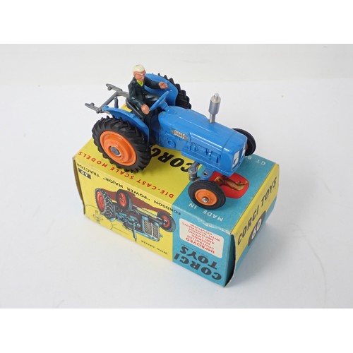 415 - Corgi Toys 60 Fordson 'Power Major' Tractor, boxed