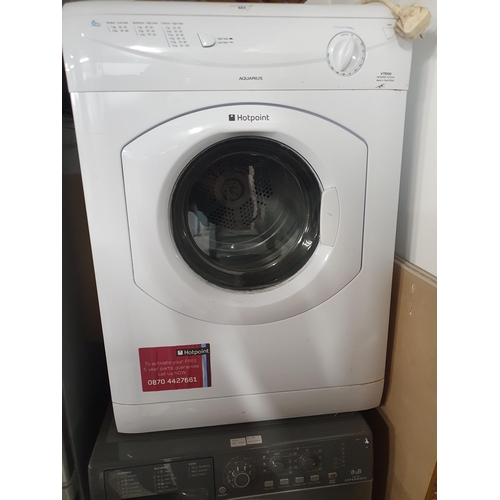 603 - A Hotpoint Aquarius VTD00 Tumble Dryer.