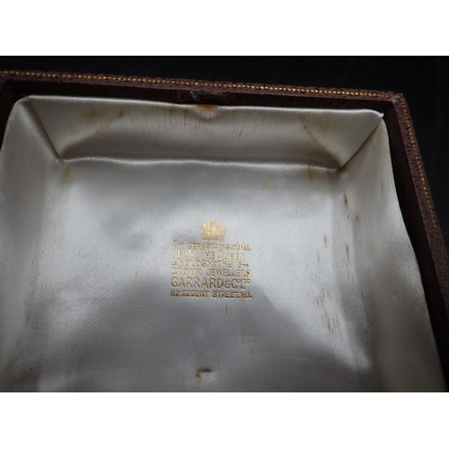 136 - An Elizabeth II silver 'Just a Thimblefull' Spirit Measure, Sheffield 1977, in Garrard & Co box