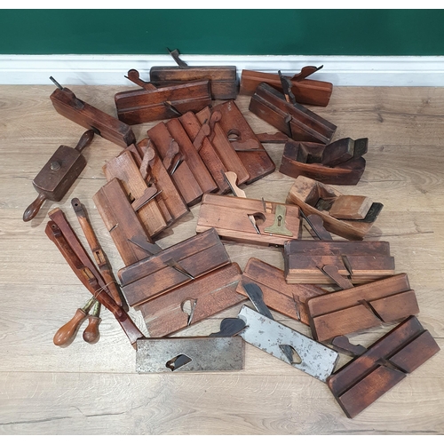 219 - A quantity of Vintage Moulding Planes, some stamped with names.