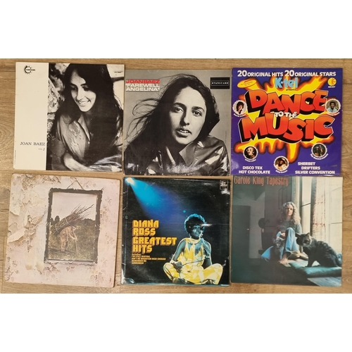 23 - Approximately 50 Record Albums Rock, Pop etc Artists include Rolling Stones, 10cc, Elton John, Frank... 