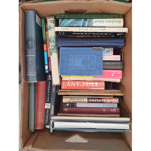 493 - Four boxes of Books