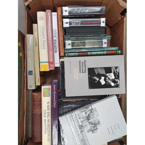 493 - Four boxes of Books