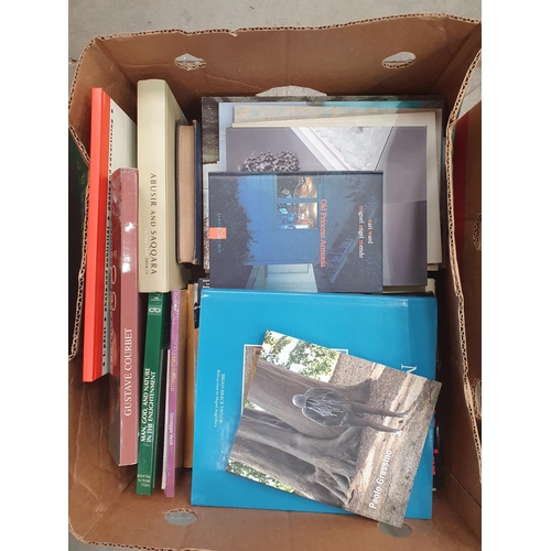 494 - Two boxes of Books, photography, design etc