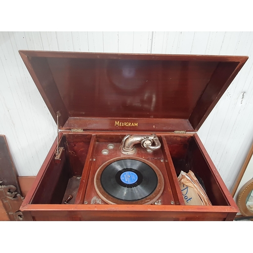 606 - A mahogany cased 