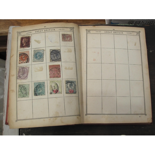 440 - An All World Stamp Collection within a 'Bounty' Album, and a Lincoln Album; together with a miscella... 