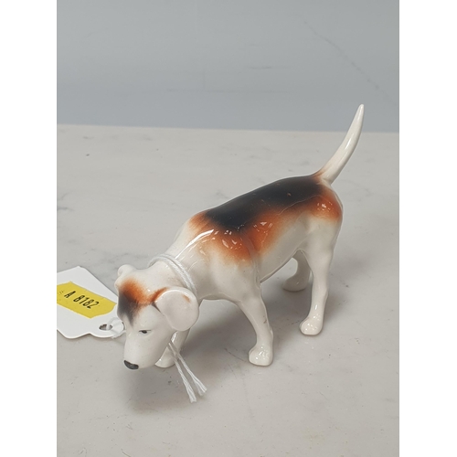 216 - A Beswick Fox Hound, 4