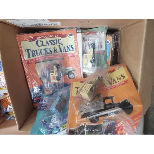 266 - Two Boxes of Classic Trucks and Vans Magazines.