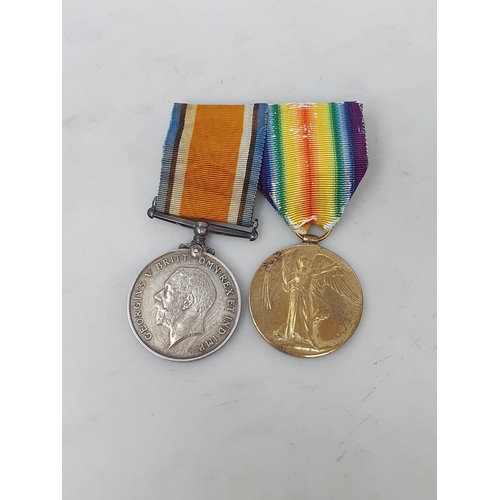 1003 - Pair: 1914-18 War Medal and War & Victory Medal to 126600 Pte. J. Gardiner R.A.M.C.