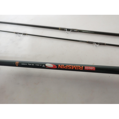 1007 - A Snowbee 'Diamond' 7ft 3-piece Fly Rod and a Leeda 'Rimspin' 8ft Spinning Rod.