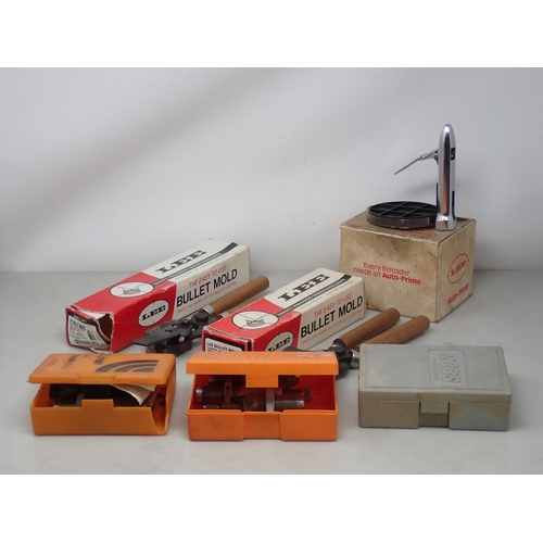 1044 - Rifle Loading Equipment to include Lee .358 Lee Bullet Mould, Lee .451 Bullet Mould, Lee Auto-Prime,... 