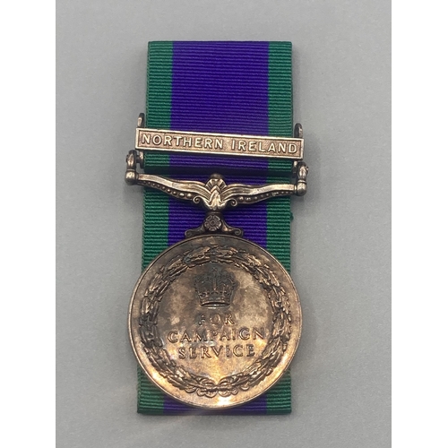 1091 - General Service Medal with Northern Ireland clasp to 24313516 Pte. B. Clydesdale, Argyll & Sutherlan... 