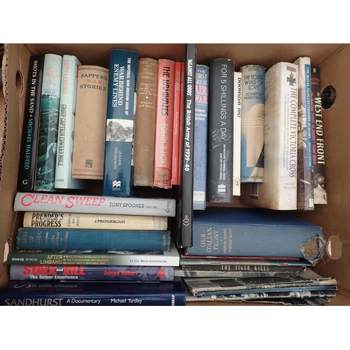 1040 - Two boxes of Books on Military History and Warfare