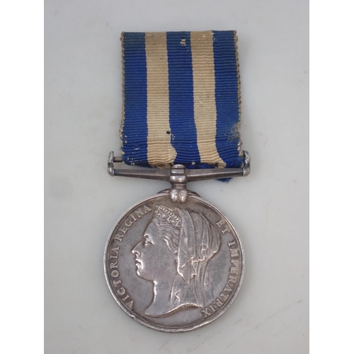 1151 - An Egypt and Sudan 1882-89 Medal to 25410 Gunner J. Julian 6/1st Sco. Division, Royal Artillery.