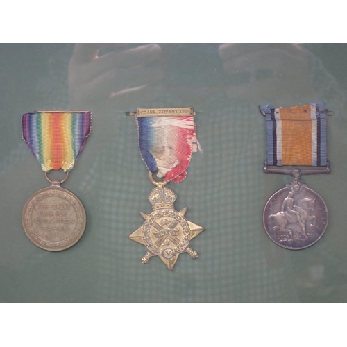 1154 - Three; WWI Trio 1914 Star with 5th Aug-22nd Nov 1914 clasp, War and Victory Medals to 59426 Dvr. E. ... 