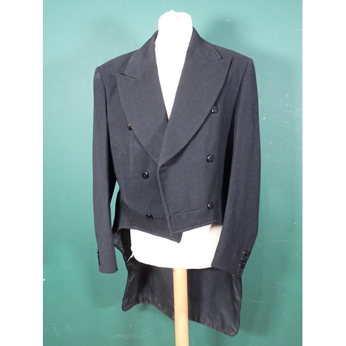 1191 - A black 'swallowtail' Hunting Coat by Bernard Weatherill