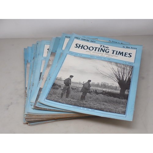 1206 - Thirty nine Shooting Times Magazine, mainly from 1950's