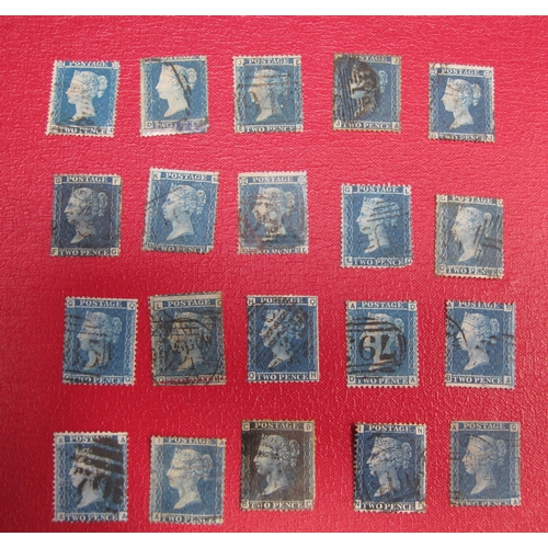 250 - A Stamp Selection, contained in two stock albums, principally GB QV-QEII, mint/used, with 11 Penny B... 